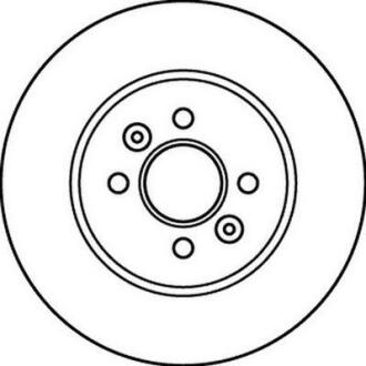 Диск гальмівний Jurid 562201JC