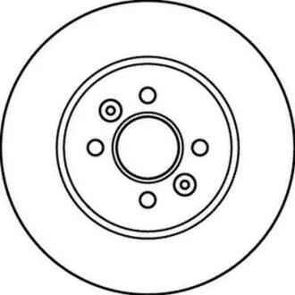 Диск гальмівний Jurid 562201JC