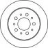 Диск гальмівний Jurid 562215JC (фото 1)