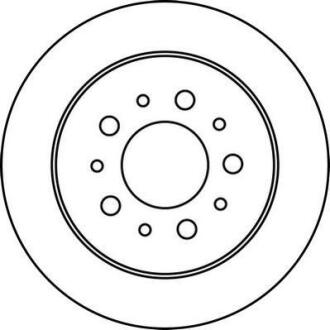 Диск гальмівний Jurid 562215JC