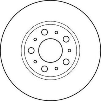 Диск гальмівний Jurid 562244JC