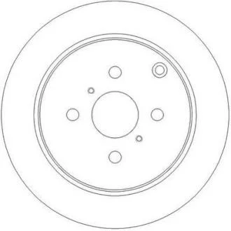 Диск гальмівний Jurid 562261JC