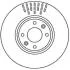 Диск гальмівний Jurid 562267JC (фото 1)