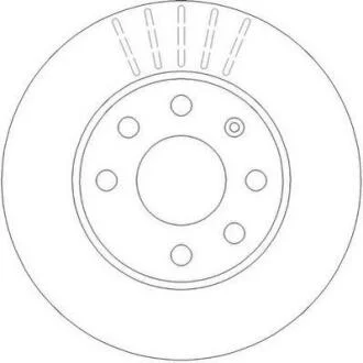 Диск гальмівний Jurid 562290JC