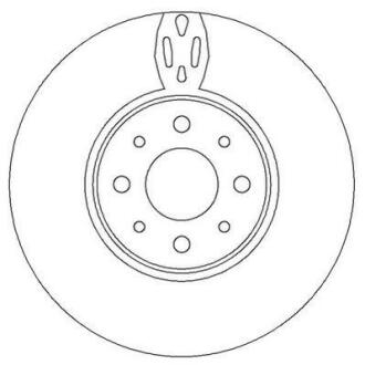 Диск гальмівний Jurid 562295JC