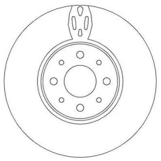Диск гальмівний Jurid 562295JC
