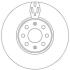 Диск гальмівний Jurid 562297JC (фото 1)