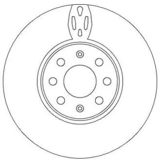 Диск гальмівний Jurid 562297JC