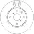 Диск гальмівний Jurid 562311JC (фото 1)