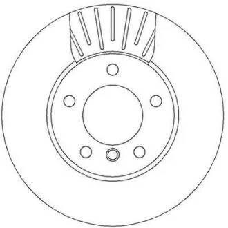 Диск гальмівний Jurid 562317JC