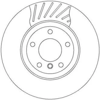 Диск гальмівний Jurid 562318JC