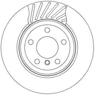 Диск гальмівний Jurid 562327JC