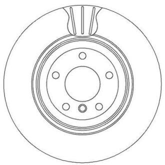 Диск гальмівний Jurid 562334JC