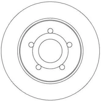 Диск гальмівний Jurid 562361JC