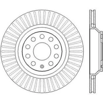 Диск гальмівний Jurid 562432JC