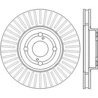 Диск гальмівний Jurid 562435JC