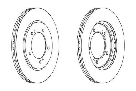 Диск гальмівний Jurid 562445JC