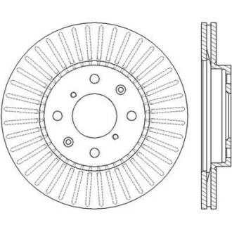 Диск гальмівний Jurid 562456JC