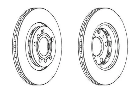 Диск гальмівний Jurid 562514JC