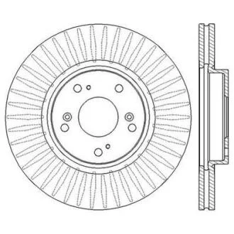 Диск гальмівний Jurid 562546JC