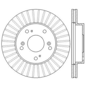 Диск гальмівний Jurid 562548JC