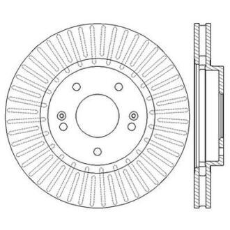 Диск гальмівний Jurid 562549JC