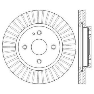 Диск гальмівний Jurid 562564JC