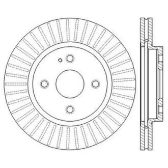 Диск гальмівний Jurid 562564JC