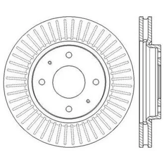 Диск гальмівний Jurid 562573JC