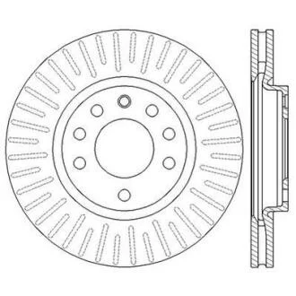 Диск гальмівний Jurid 562582JC