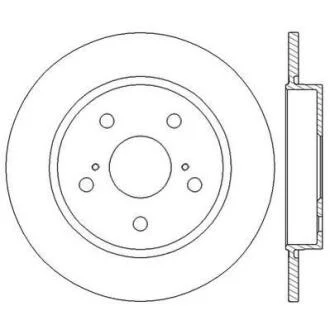 Диск гальмівний Jurid 562599JC