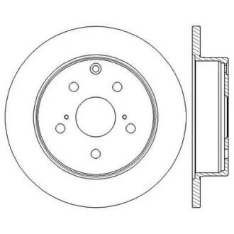 Диск гальмівний Jurid 562601JC