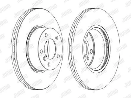 Диск гальмівний Jurid 562618JC-1