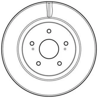 Диск гальмівний Jurid 562632JC