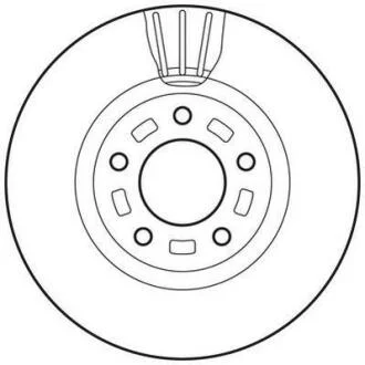 Диск гальмівний Jurid 562635JC