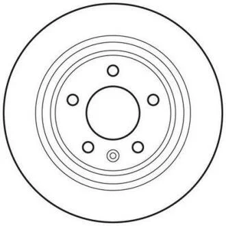 Диск гальмівний Jurid 562640JC