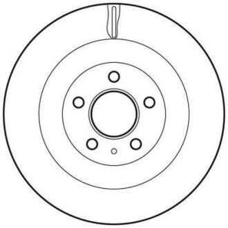 Диск гальмівний Jurid 562645JC