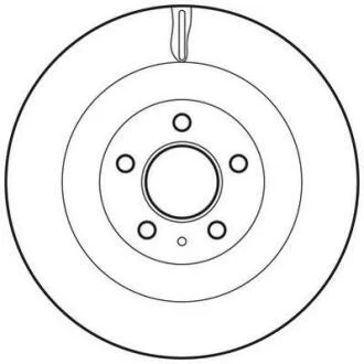 Диск гальмівний Jurid 562645JC
