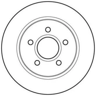 Диск гальмівний Jurid 562648JC