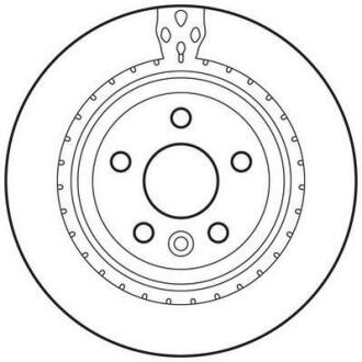 Диск гальмівний Jurid 562650JC