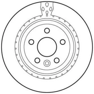 Диск гальмівний Jurid 562650JC