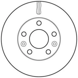 Диск гальмівний Jurid 562658JC