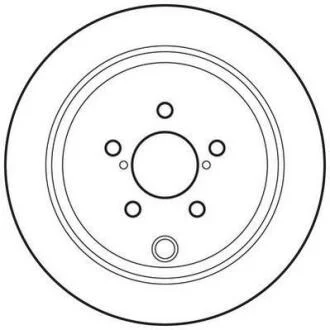 Диск гальмівний Jurid 562660JC