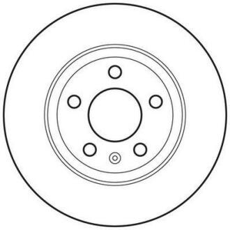 Диск гальмівний Jurid 562667JC
