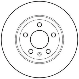 Диск гальмівний Jurid 562667JC