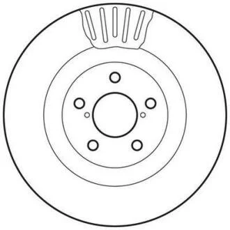 Диск гальмівний Jurid 562677JC