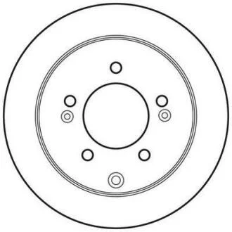 Диск гальмівний Jurid 562686JC