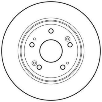 Диск гальмівний Jurid 562687JC