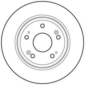 Диск гальмівний Jurid 562687JC