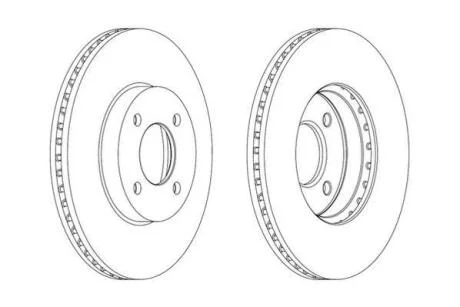 Диск гальмівний Jurid 562693JC